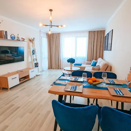 Blue Marine Apartment, Complex Carpe Diem Balchik, Free Parking *