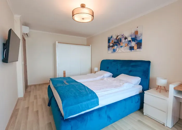 Blue Marine Apartment, Complex Carpe Diem Balchik, Free Parking