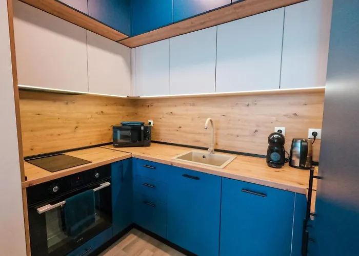 Blue Marine Apartment, Complex Carpe Diem Balchik, Free Parking *